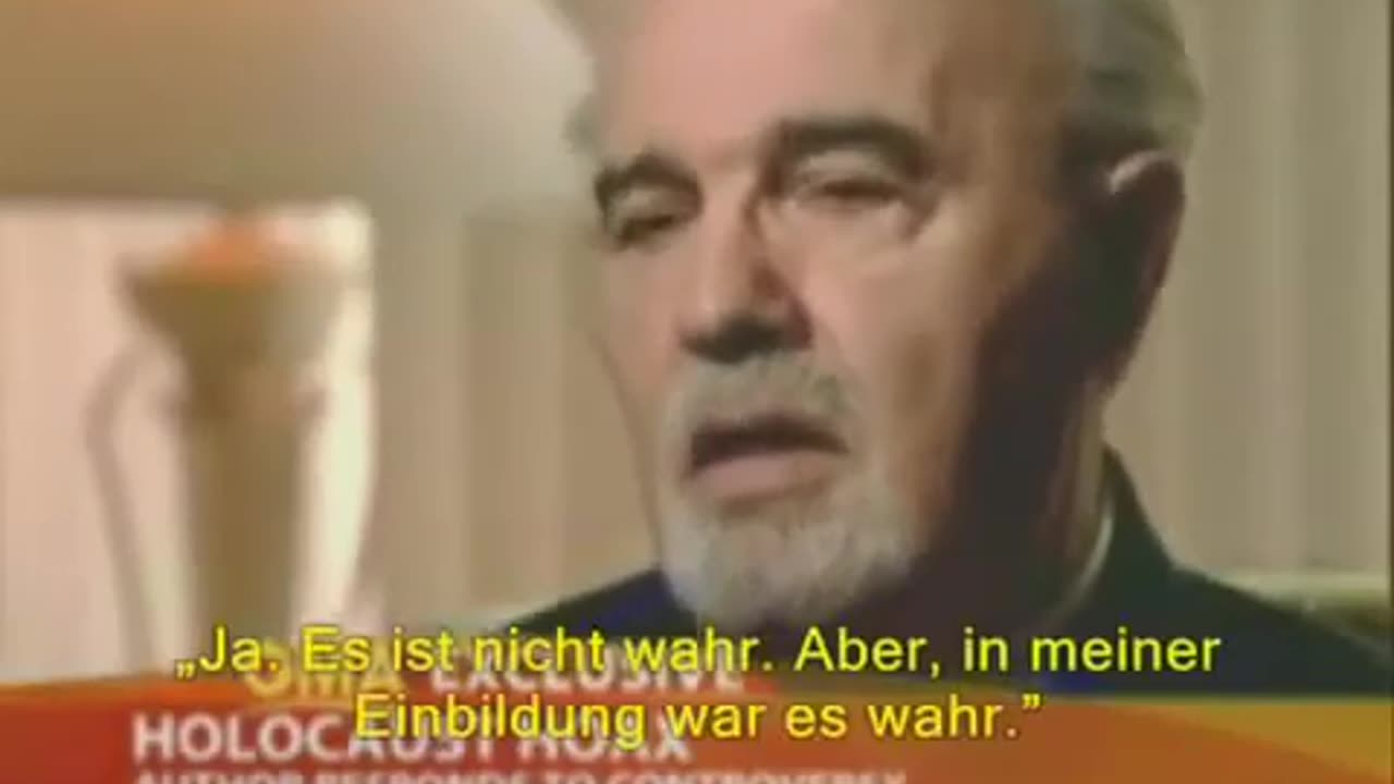 'In My Imagination It Was True' - Herman Rosenblat, Holohoax jew