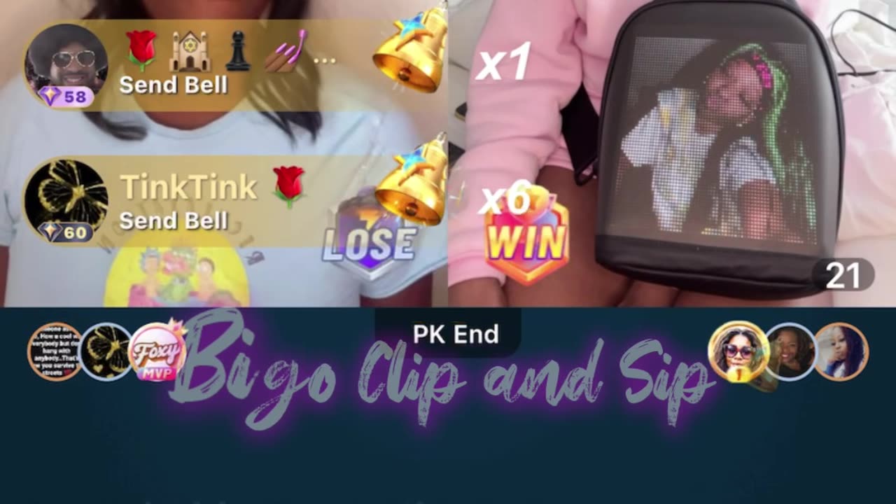 MadamLo lines 21 n puts out Ms Regina address n phone number on live 5/30/25 #bigoclipandsip