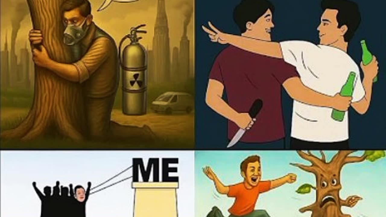 Destroying Nature = Destroying Ourselves 🌱🔥"