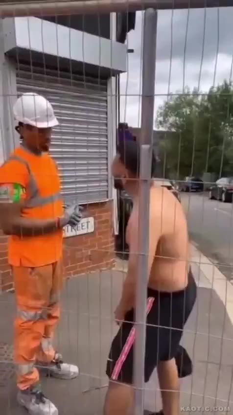 Pakistani man is racist to a black guy