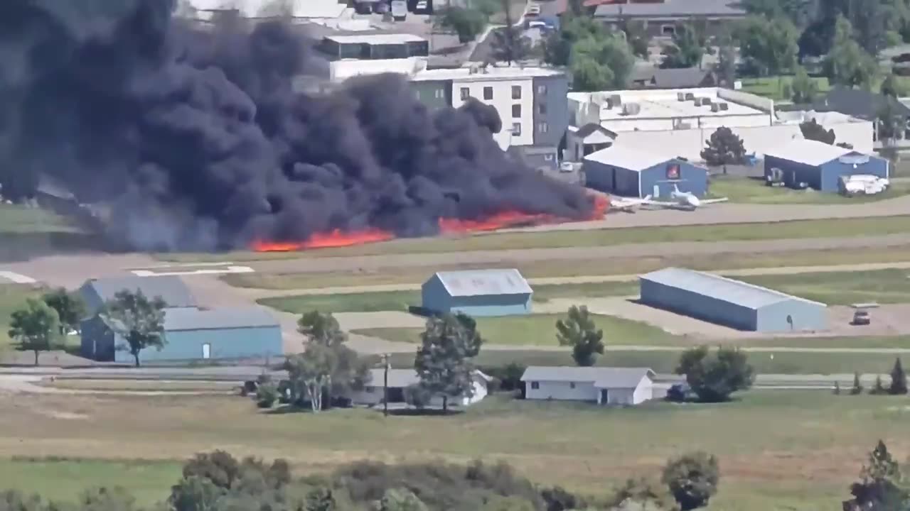 A plane has reportedly crashed at Kalispell City Airport in Montana.