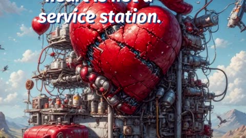 Your heart is not a service station!