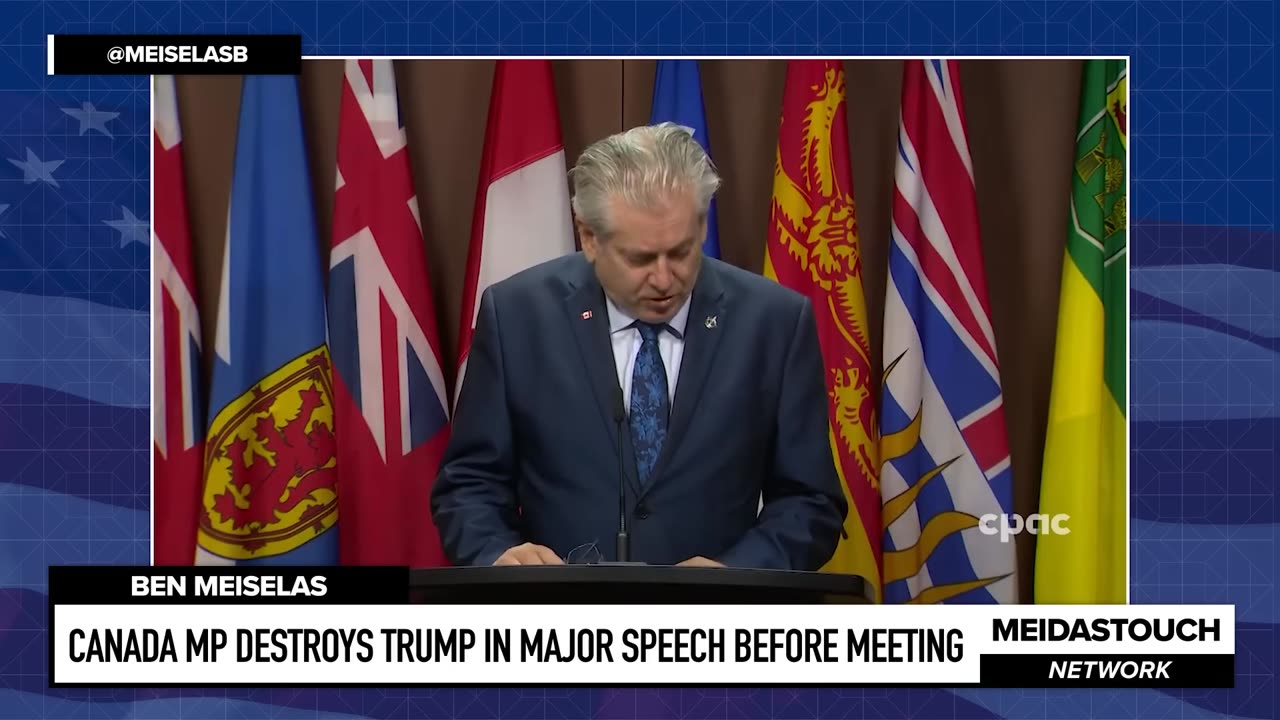 Canada MP Responded to Trump in MAJOR SPEECH Before Meeting