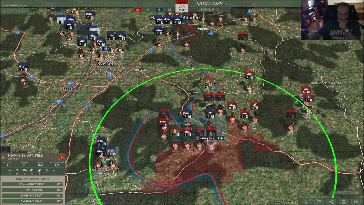 Warno Soviet Airborne Feint Campaign part 1: The Road to the West