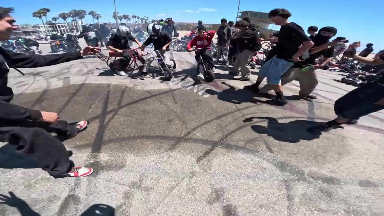 He Took a Walmart Bike to "Mini Madness"