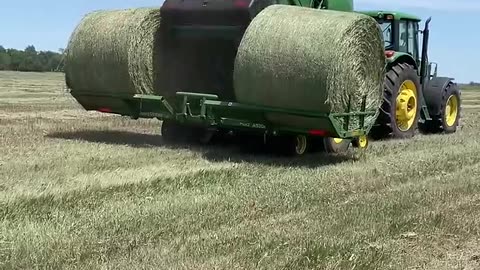 Making hay John Deere Way