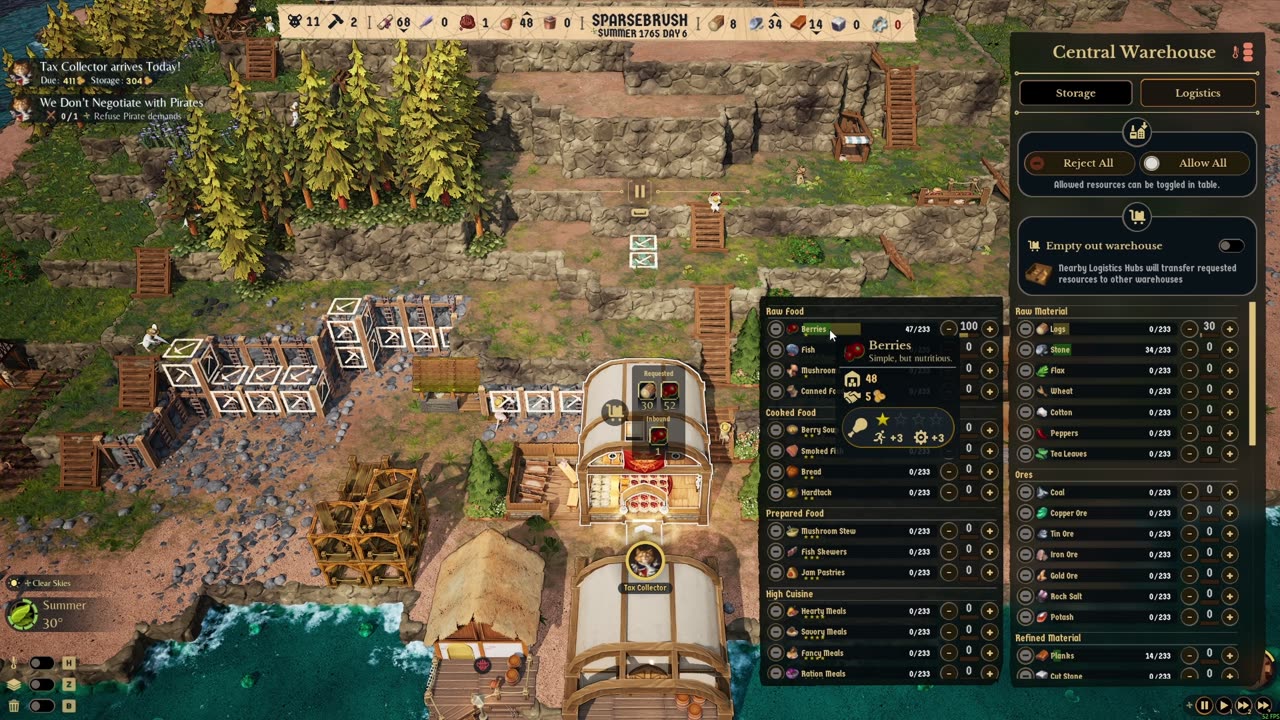 Whiskerwood│Logistic Hub +Storage Shed - How Does it Work? Beginner's Guide 2025