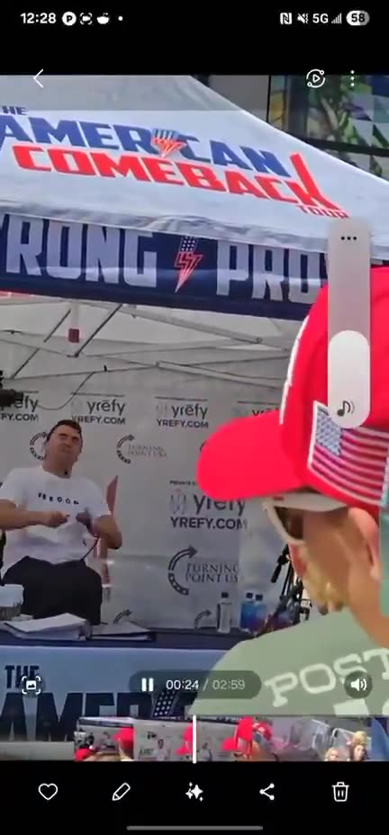 Charlie Kirk Assassinated (Close Up Video)