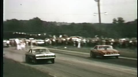 1970 Jim McChesney at Wattsburg PA Drags
