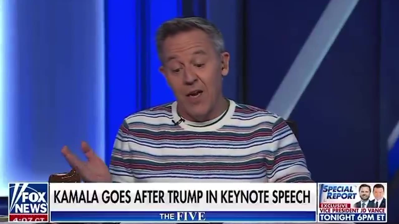 Greg Gutfeld on Kamala Harris’ comeback speech