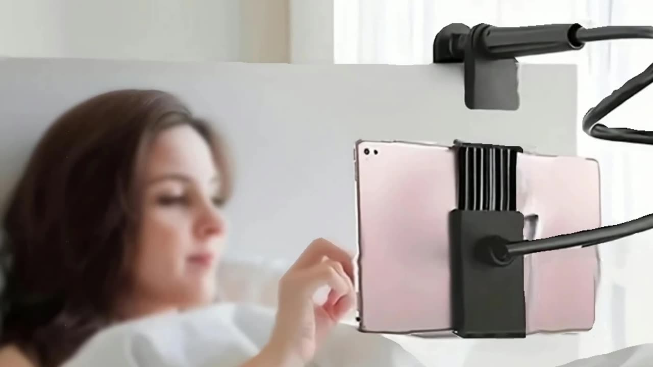 Spiral Base Lazy Stand Mobile Phone Tablet Bedside Stand Bed Lazy Stand