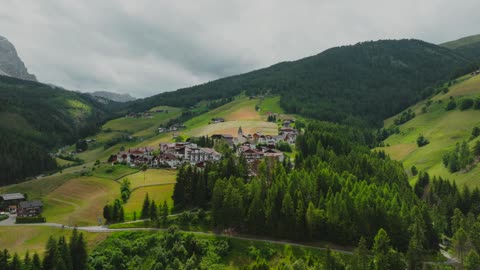 Green and cool mountains