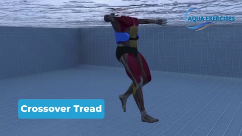 Crossover Tread - Deep Water Aqua Exercise