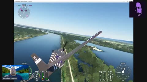 SCENIC FLIGHT WITH AN AIR PIRATE!