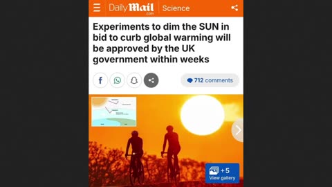UK Government Wants To Dim The Sun - Global Warming vs Nationalism
