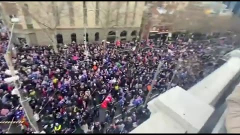 Manifestion contre l'immigration de masse en Australie
