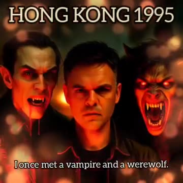 Taylor's True Life Tale - Hong Kong 1995 - I once met a vampire and a werewolf.