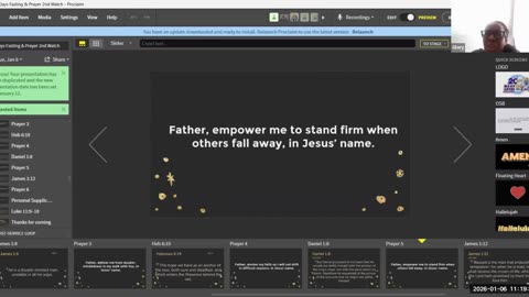 2nd Watch - Day 2 Of 21 Days Fasting & Prayer || January 6, 2026 || 12 noon