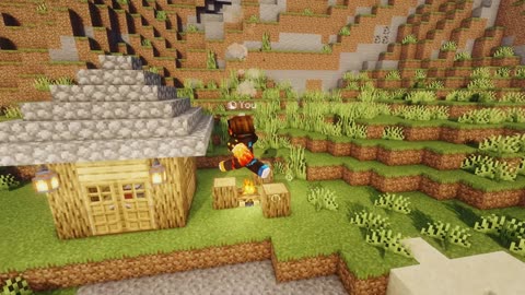 Minecraft’s Most Loved Wooden Starter Base — Try It Yourself! 💚