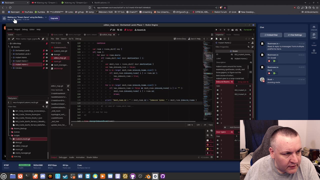 Making my "Dream Game" using the Redot engine #106