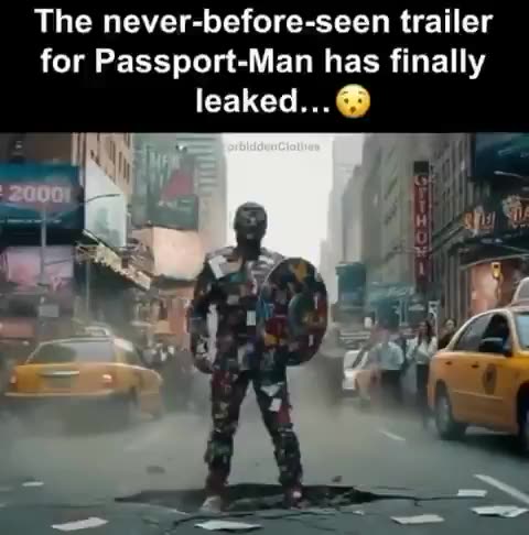 Karli Bonne’-He never before seen trailer for Passport-Man has finally leaked