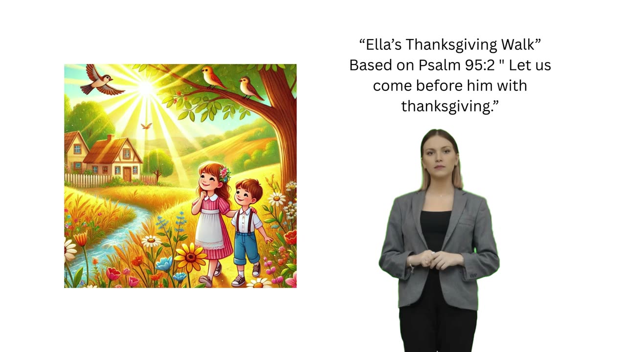 “Ella’s Thanksgiving Walk” and Song "Ella's Thanksgiving Walks"