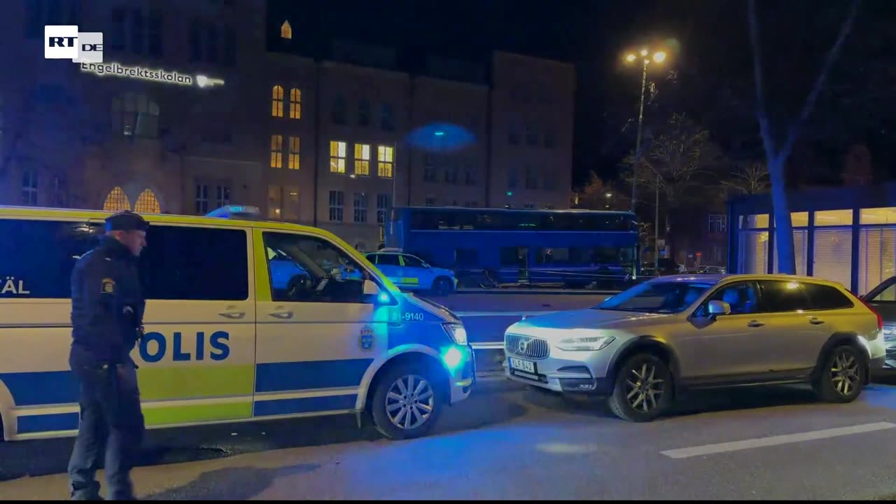 LIVE: Busunglück in Stockholm