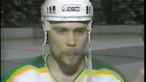 NHL 1981 PLAYOFFS GAME #6 CALGARY FLAMES AT MINNESOTA NORTH STARS
