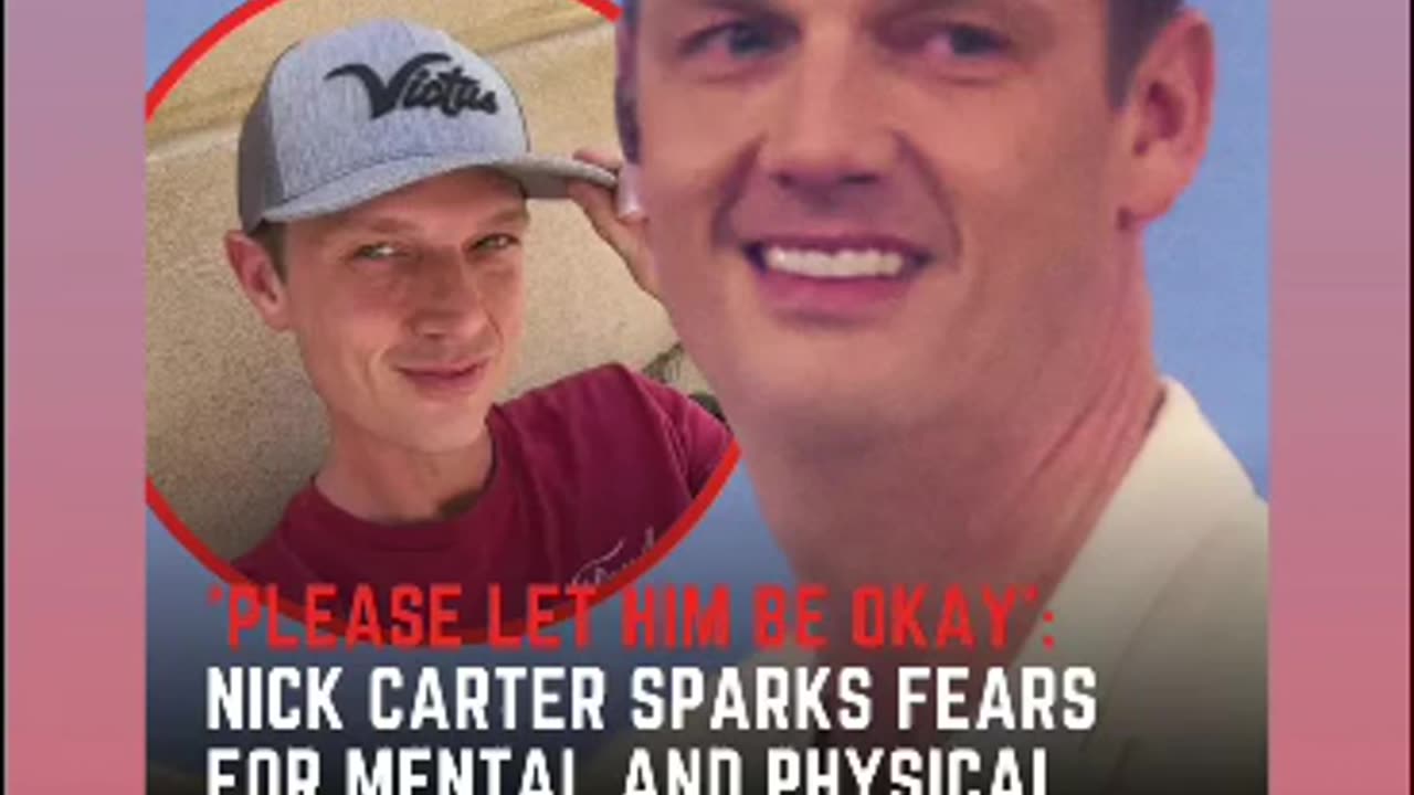 nick Carter from the backstreet boys looks unrecognizable here 7/6/25