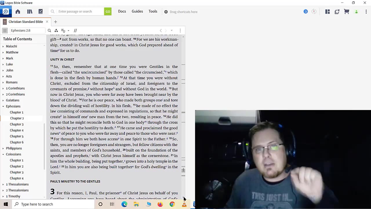 jesus was reconciling the whole world to himself [The Bride of Christ]