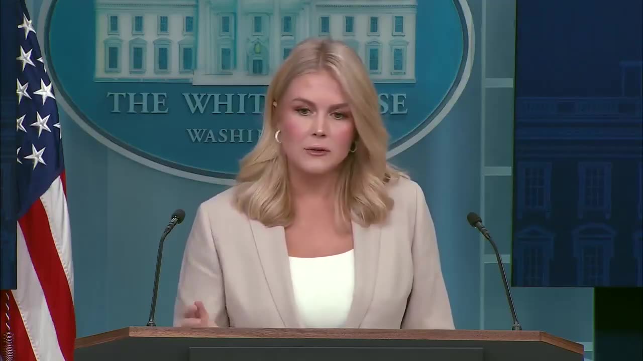🚨🔥Karoline Leavitt: "If you just saw the headline from the insane, failing The Atlantic magazine..