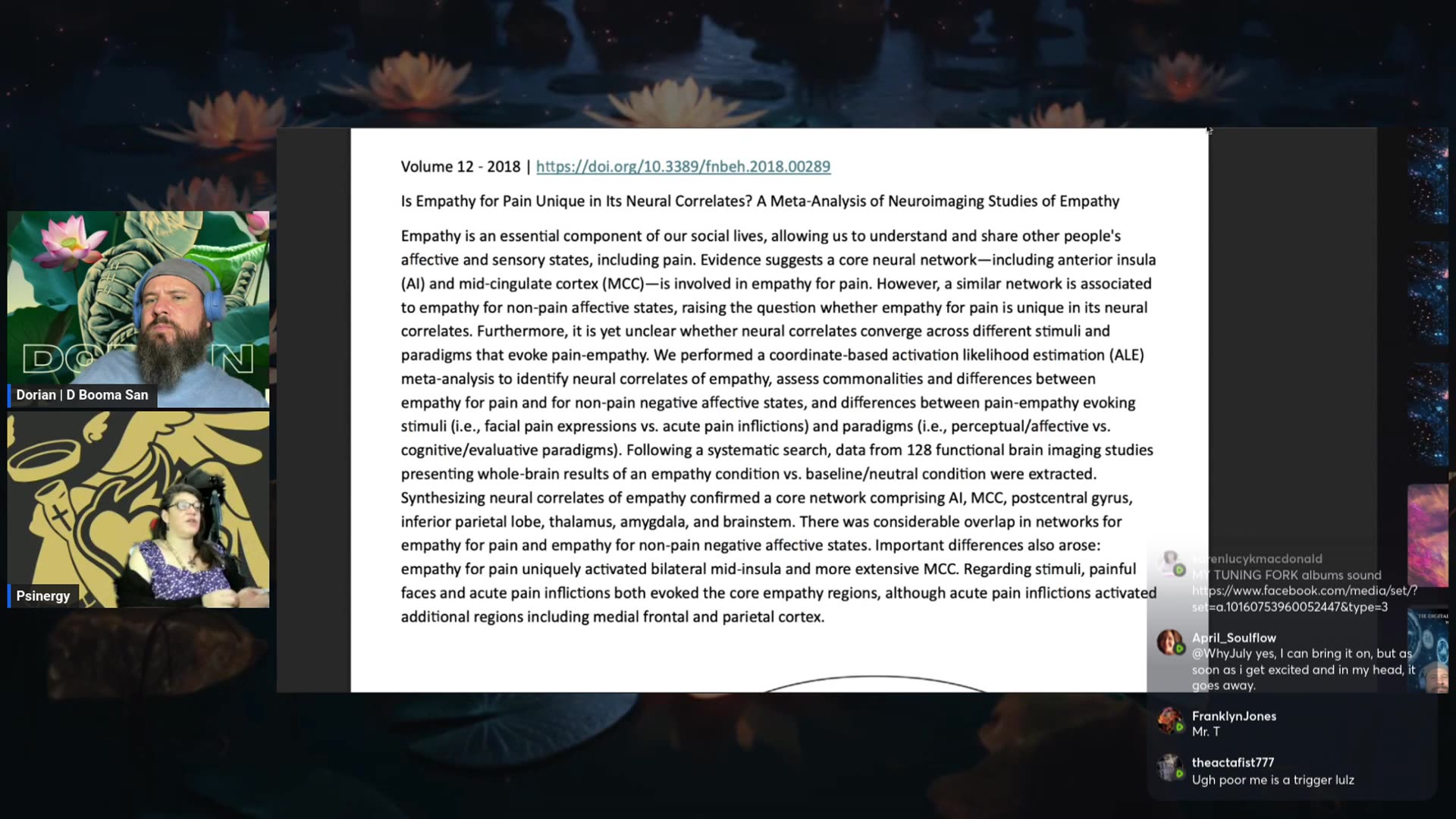 Psinergy ~ Signage & Empathy Workbook w/ Sabrina Wallace & Dorian