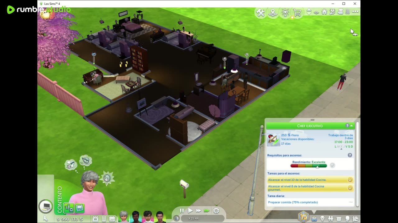 Sims 4 reto florear sim