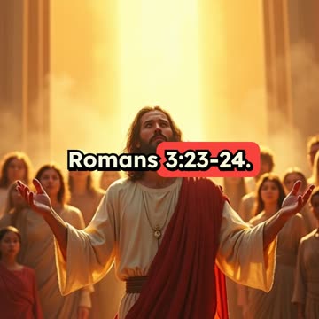 Daily Bible Verse - Romans 3: 23-24