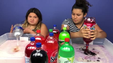 Don’t Choose the Wrong Soda Slime Challenge
