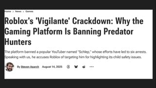 Roblox vs Schlep - MP Videogames & Screens vs Parenting & White Nationalism