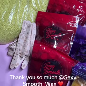Unboxing Sexy Smooth Wax in GA | Purple Seduction, Cherry Desire & Lemon Kiss by @myriammoreno1111