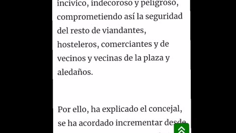 Aumenta la vigilancia policial en la Plaza de la Concepción (Cáceres)