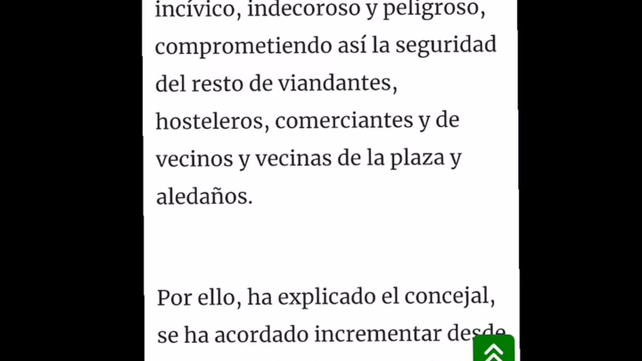 Aumenta la vigilancia policial en la Plaza de la Concepción (Cáceres)