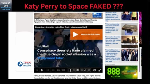 Katy Perry to Space Faked ?