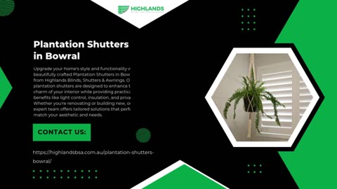Transform Your Home with Stylish and Functional Plantation Shutters in Bowral