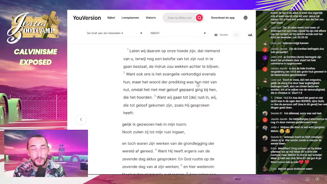 Live stream 74 Calvinisme Exposed