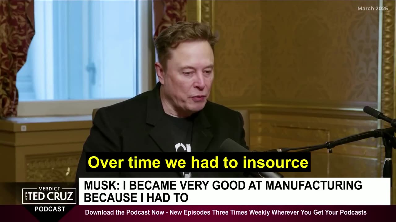Elon Musk: I Mastered Manufacturing Because Tesla and SpaceX Left Me No Choice