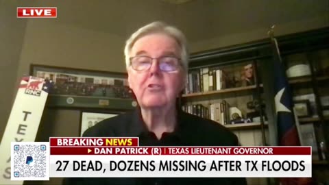TX Lt Gov Provides Update of Deadly TX Floods
