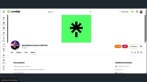 Jack Bosma Uses LinkTree