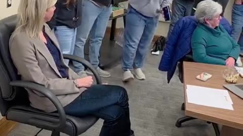 Politics - 2026 Hero Parents Confront Liberal Commie Child Grooming School Board Atantic Iowa