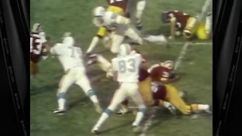 Super bowl # 7, Miami Dolphins vs Washington Redsinks, January 13, 1973