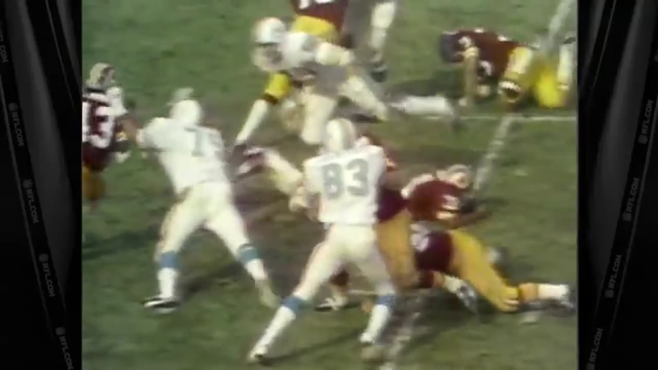 Super bowl # 7, Miami Dolphins vs Washington Redsinks, January 13, 1973