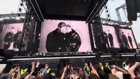 Oasis Intro & Hello Live Croke Park Dublin 2025