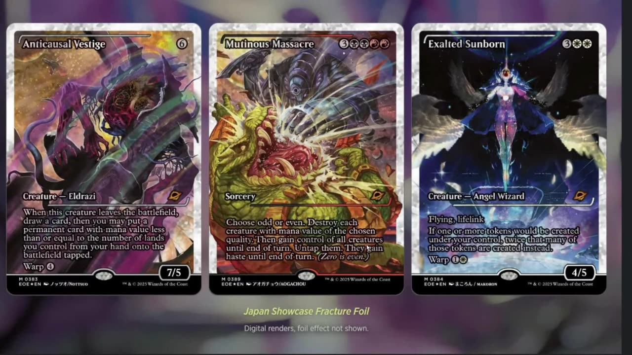 I guess we doing all the edge of eternities leaks starting now?
